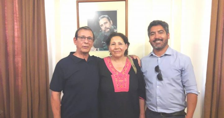 Comité central del MIR visita al Embajador de Cuba – 2ene2019