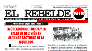 EL REBELDE – Suplemento Especial 54° Aniversario – 15 de AGOSTO de 2019. AÑO 54 – NÚMERO 70.